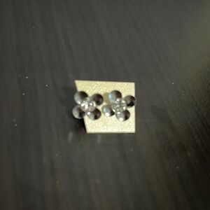 New Flower Earrings Floral Fashion Jewellery Feminine Silver-Colored Gift